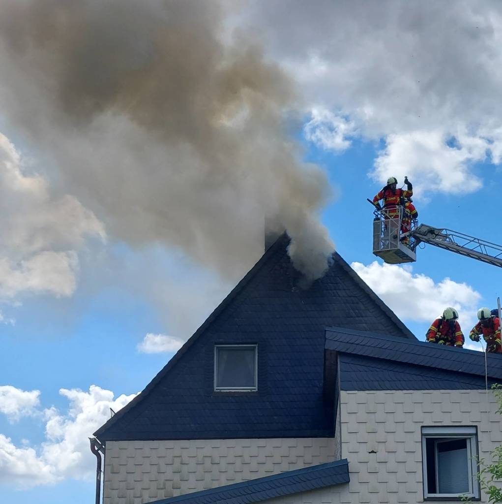 Brand & VKU parallele Einsatzaufgaben für die Teams der Feuerwehr Gefell