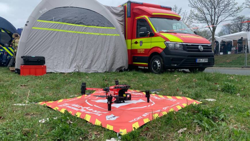 Sicherheitsdienst Jump Osterfeuer
