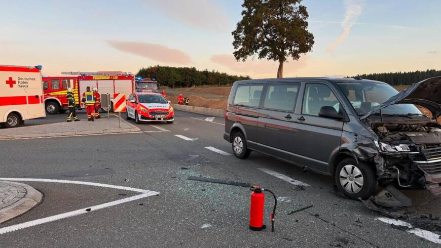 Verkehrsunfall mit Verletzten