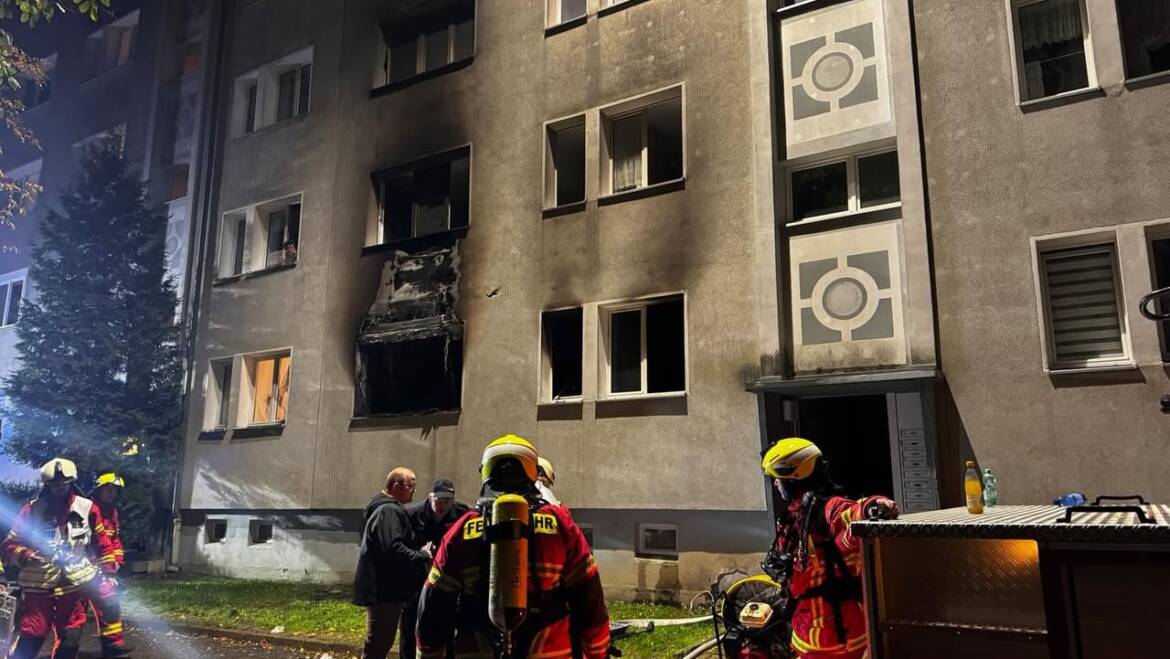 Wohnungsbrand in Bad Lobenstein