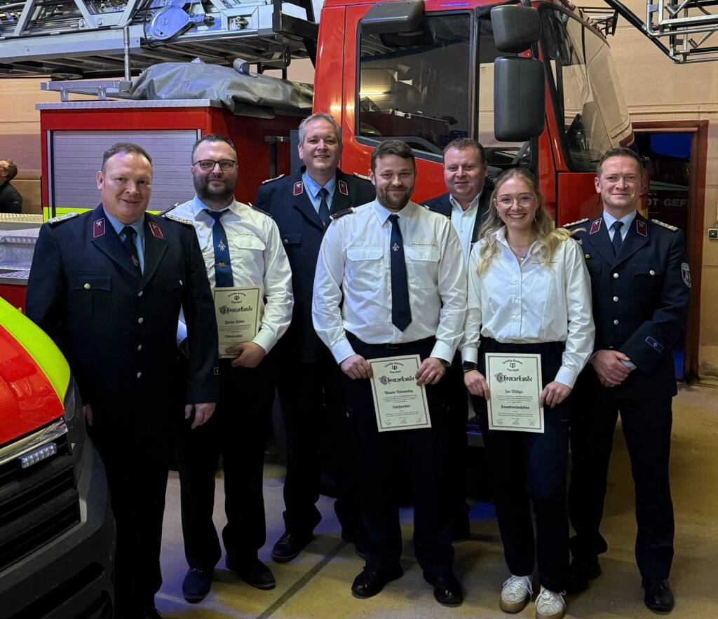 Jahreshauptversammlung der Freiwilligen Feuerwehr Gefell und des Feuerwehrvereins