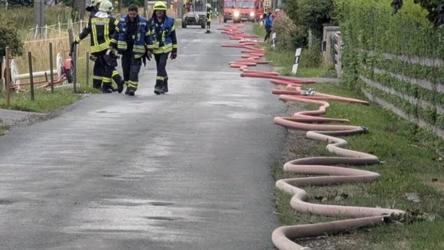 Brand Sägewerk